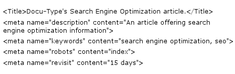 meta tags